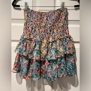 ALLISON FLORAL SKIRT SIZE XS
